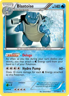 Blastoise 031/149