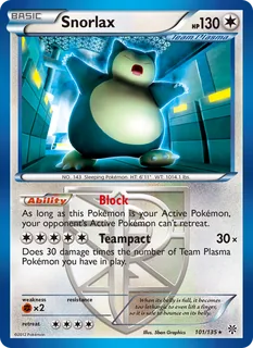 Snorlax 101/135