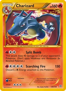 Charizard 136/135