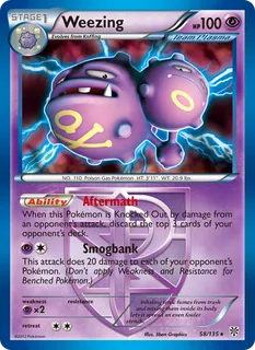 Weezing 058/135