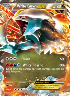 White Kyurem-EX 096/135