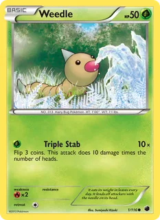 Weedle 001/116