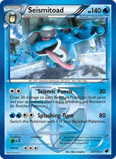 Seismitoad 026/116
