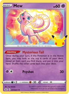 Mew 011/25