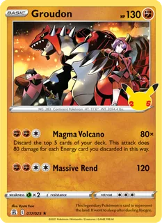 Groudon 017/25