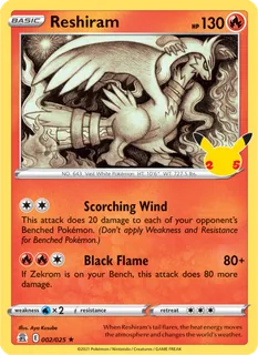 Reshiram 002/25