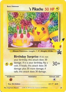 _____'s Pikachu 024/25