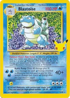 Blastoise 002/25