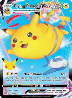 Flying Pikachu VMAX 007/25