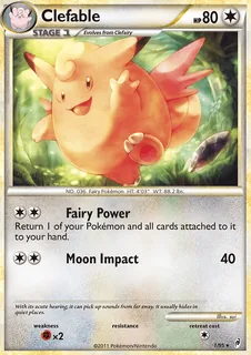 Clefable 001/95
