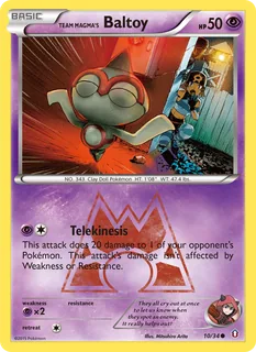Team Magma's Baltoy 010/34