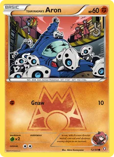 Team Magma's Aron 012/34