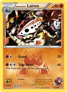 Team Magma's Lairon 013/34