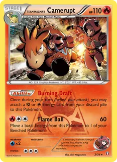 Team Magma's Camerupt 002/34