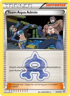 Team Aqua Admin 025/34