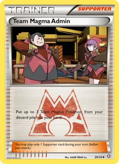Team Magma Admin 029/34