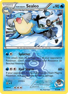 Team Aqua's Sealeo 004/34