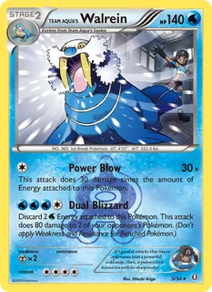 Team Aqua's Walrein 005/34