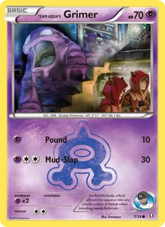 Team Aqua's Grimer 007/34