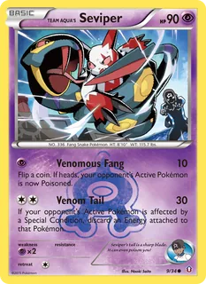 Team Aqua's Seviper 009/34