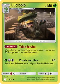 Ludicolo 002/18