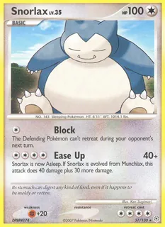 Snorlax 037/130