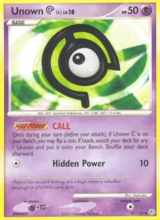 Unown C 067/130