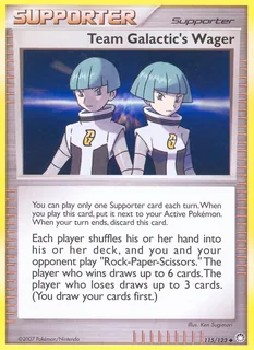 Team Galactic's Wager 115/123
