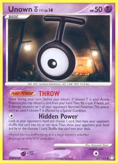 Unown T 067/123