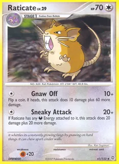 Raticate 061/132