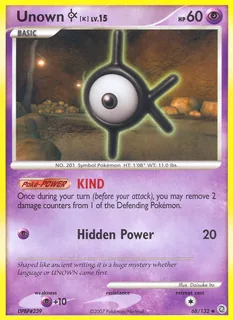 Unown K 068/132