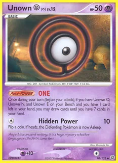 Unown O 070/132