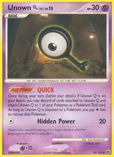 Unown Q 049/100