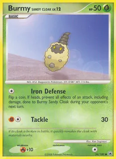 Burmy Sandy Cloak 054/100