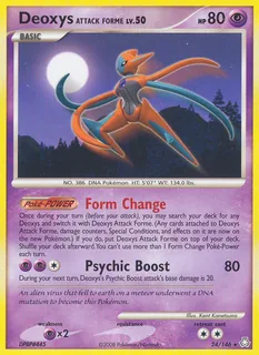 Deoxys Attack Forme 024/146