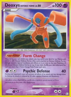 Deoxys Defense Forme 025/146