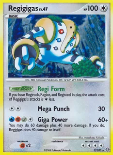 Regigigas 009/100