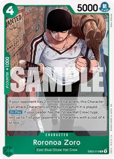 Roronoa Zoro EB02-019