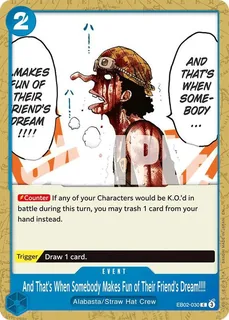 And That's When Somebody Makes Fun of Their Friend's Dream!!!! EB02-030