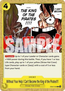 Without Your Help I Can't Become the King of the Pirates!!!! EB02-059