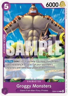 Groggy Monsters EB04-033