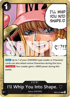 I'll Whip You Into Shape. EB04-050