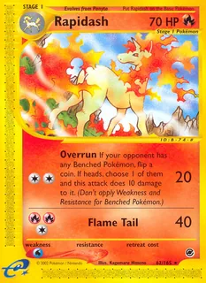 Rapidash 062/165