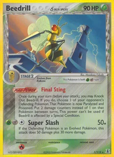 Beedrill δ 001/113