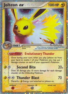 Jolteon ex 109/113