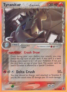Tyranitar δ 016/113