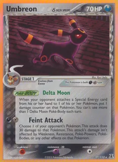 Umbreon δ 017/113