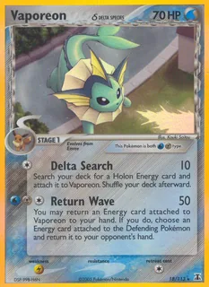 Vaporeon δ 018/113