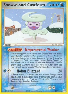 Snow-cloud Castform 029/113