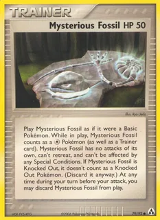 Mysterious Fossil 079/92
